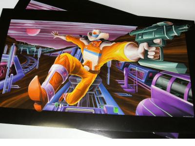 Bravestarr "The chase" Posters.